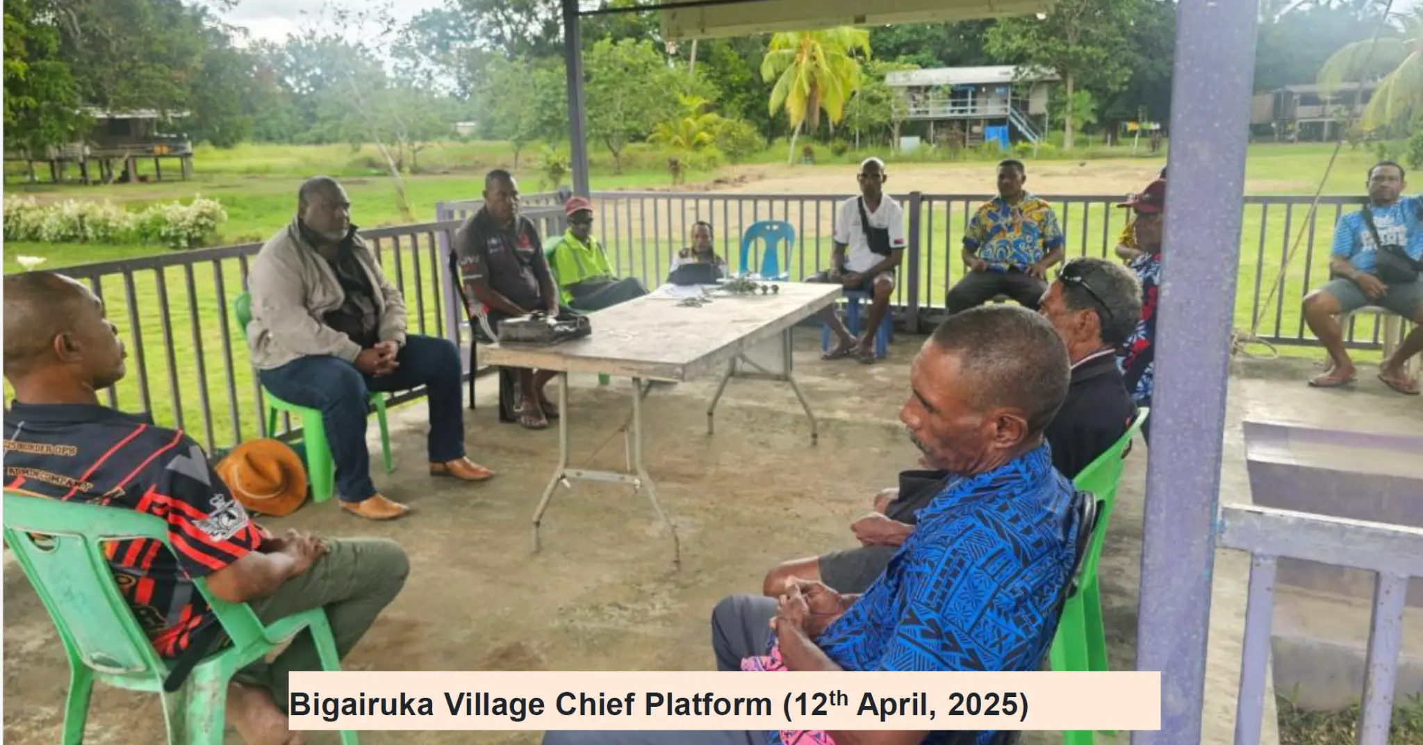 Village Chief Platform Meeting